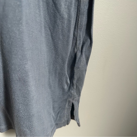 Gray-Blue Washed-Out Cable & Gauge Shirt in Size US XL - Picture 3 of 8